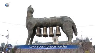 VIDEO- A &icirc;nceput &ldquo;Luna Sculptorilor Rom&acirc;ni&rdquo;, la Iași. Sunt expuse sute de opere de artă