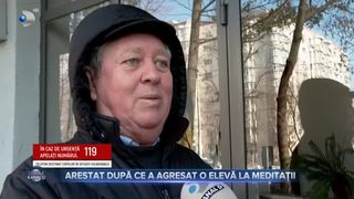 VIDEO - Profesorul de matematică, acuzat că a agresat o minoră a fost lăsat &icirc;n libertate, sub control judiciar. Dascălul a contestat decizia, &icirc;nsă magistrații au luat o decizie neașteptată!