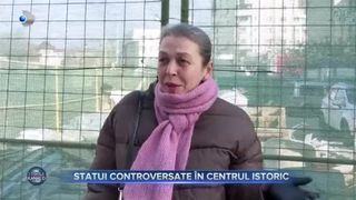 VIDEO - Două opere de artă de la Iași nasc adevărate controverse. Unii trecători nu înțeleg mesajul sculpturilor