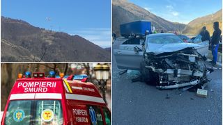 Accident soldat cu victime pe DN7! Traficul este blocat