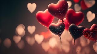 baloane in forma de inima