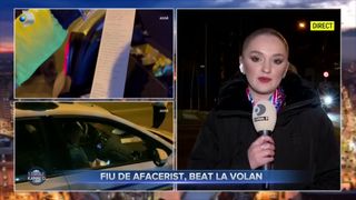 VIDEO- Se &icirc;nt&acirc;mplă și la case mai mari! Fiul unui afacerist din Brăila a fost prins la volan sub influența substanțelor interzise