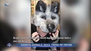 VIDEO- Unii oameni se identifică cu animale și merg &icirc;n patru labe. Noul trend este foarte popular pe TikTok
