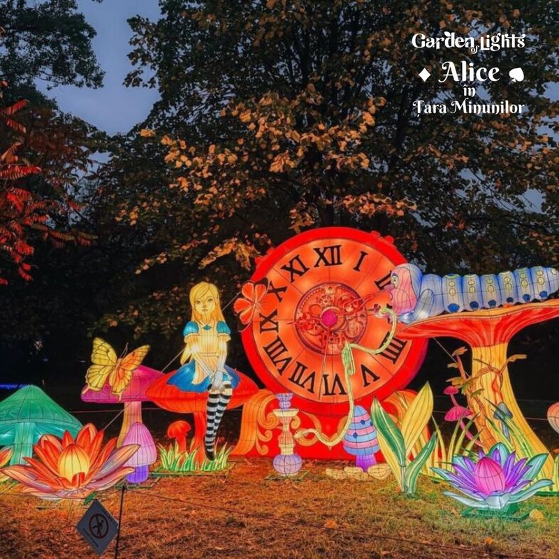 garden of lights gradina botanica