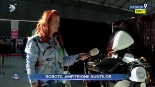 VIDEO - Roboții, amfitrionii nunților. Cum se descurcă simpaticii angajați?