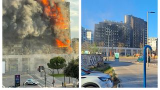 Blocul din Valencia care a fost mistuit de flăcări era administrat de o româncă! Oamenii vor primi locuințe noi