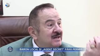 VIDEO- După ce s-a ales cu 2 dosare penale, Dan Ilie Morega șochează din nou. A condus o mașină cu girofar și a declarat că este în misiune