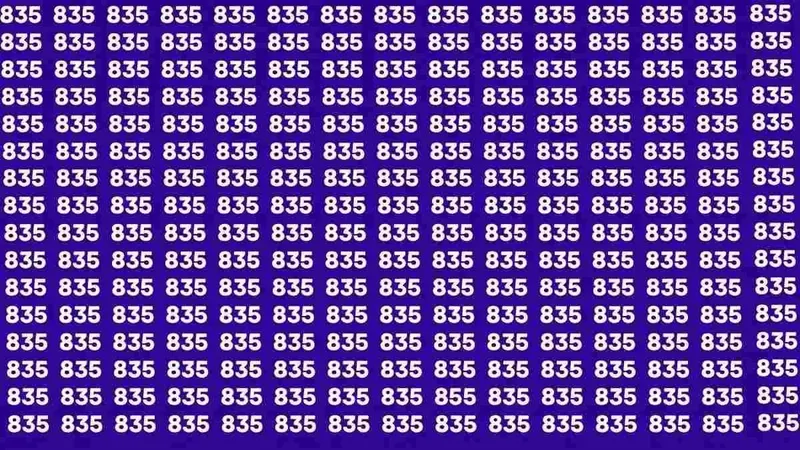 Iluzia optică a momentului. Ai un IQ peste medie dacă vezi numărul diferit în maxim 11 secunde