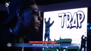 VIDEO- Campania "Epidemie de violență"/ Despre agresivitatea din versurile melodiilor. Ce spune Beto, cunoscut c&acirc;ntăreț de trap?