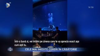 VIDEO- Cele mai inedite cereri &icirc;n căsătorie! Cum transformi momentul &icirc;ntr-o amintire de neuitat?