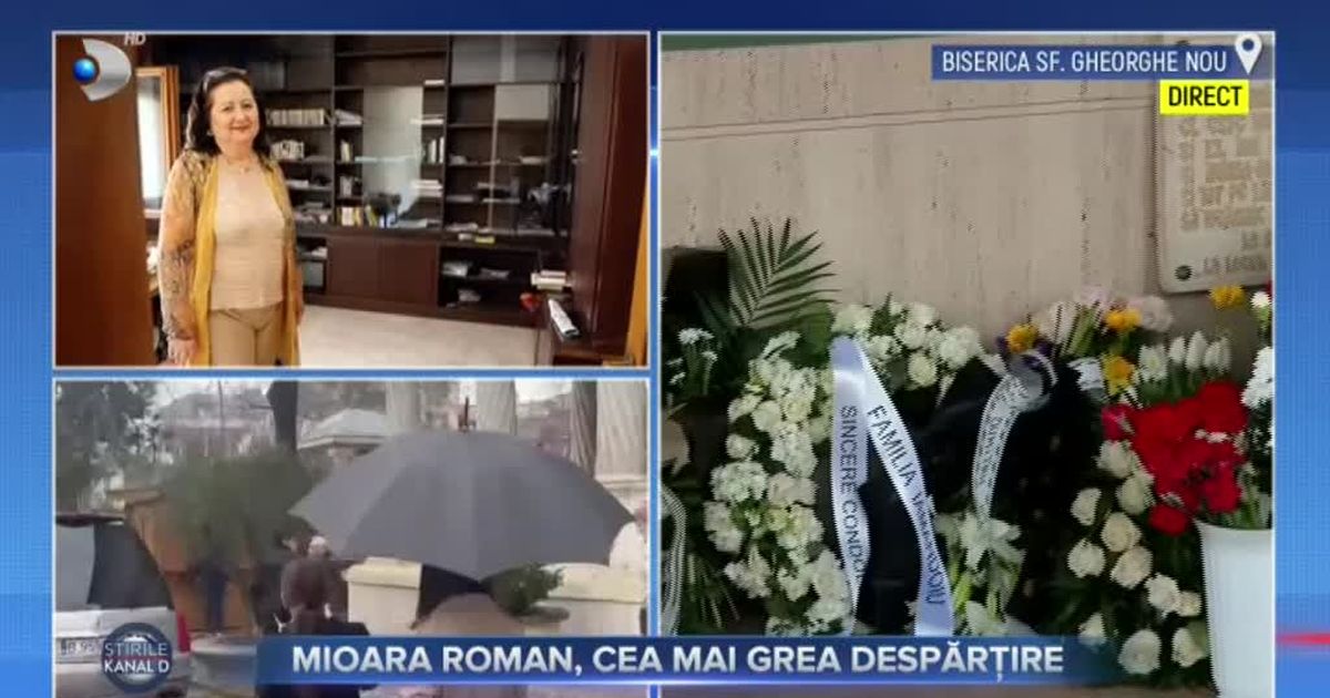 VIDEO - Mioara Roman, cea mai grea despărțire. Clipe dificile pentru ...