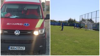 Un tânăr de 16 ani din Timiș, mort pe terenul de fotbal