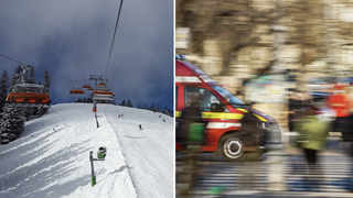 La Straja a avut loc un incident, după ce un copil de opt ani a căzut din telescaun.