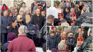 Oana și Catinca Roman, împietrite de durere la cimitir! Cele două și-au condus mama pe ultimul drum, înconjurate de apropiați