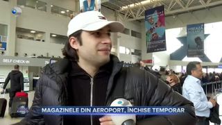 VIDEO- Magazinele duty-free, închise în cel mai mare aeroport din țară. Când se vor redeschide?