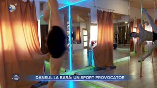 VIDEO- Dansul la bară, sport olimpic. Cum se desfășoară un curs?
