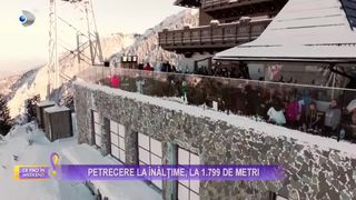 VIDEO - Ce faci în weekend, cu Claudia Costandiș. Distracție pe schiuri și mega petreceri la 1.799 de metri altitudine!