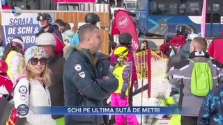 VIDEO- Ultimele zile de schi, trăite din plin de turiști. Pasionații sporturilor de iarnă au dat năvală pe pârtii