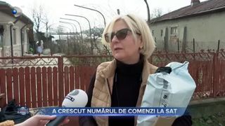 VIDEO- Comenzile online sunt preferate în mediul rural. Curier: "Livrez peste 130 de colete, pe zi"