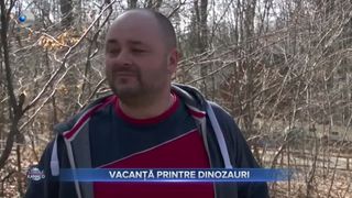 VIDEO - Vacanță printre dinozauri. Sute de copii au vizitat parcul tematic din Râșnov