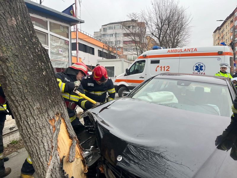 accident mortal masina zdrobita tulcea
