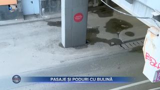 VIDEO- Trei pasaje din Capitală au bulină. Construcțiile se află la un pas de colaps