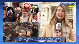 VIDEO - ÎPS Teodosie, în fața Sfântului Sinod. Arhiepiscopului Tomisului îi vor fi judecate presupusele acte de răzvrătire și indisciplină
