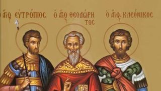sfintii mucenici eutropiu, cleonic si vasilisc