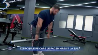 VIDEO - Exercițiile pe care le facem greșit la sală. Explicațiile unui instructor de fitness