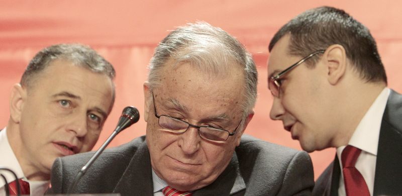 ion iliescu in februarie 2010 cu mircea geoana si victor ponta 