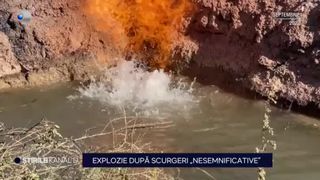 VIDEO - Casă din Dolj, distrusă de o explozie puternică. Proprietarul a ajuns la spital &icirc;n stare gravă