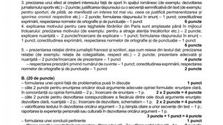 Barem Rom&acirc;nă simulare BAC 2024 - profil uman pagina 1