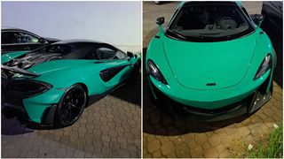 VIDEO - Caz revoltător la Arad. Polițist prins într-un bolid de lux cu numere false, condus de un șofer austriac "posibil drogat"