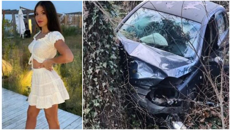 Ana-Maria nu a avut nicio șansă după impactul teribil cu copacul