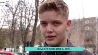 VIDEO - Elevii vor reguli noi &icirc;n școli: ore mai puține și intrări comune cu profesorii