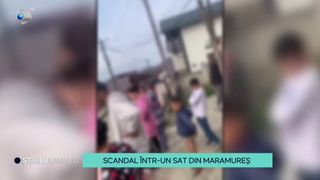 VIDEO - Scandal într-un sat din Maramureș! Două persoane au fost reținute