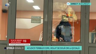 VIDEO - Acuzații teribile &icirc;ntr-o școală din Capitală! Un copil ar fi fost agresat de două ori