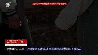 VIDEO - Profesor din Ploiești, acuzat de abuz. Mărturia șocantă a unei eleve: "Te mai trezeai că te atinge c&acirc;teodată"