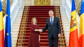 Maia Sandu, primită de Klaus Iohannis la Cotroceni. Președinta Republicii Moldova, discuții și la Guvernul României