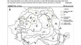 subiecte geografie simulare bac 2024