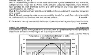 subiecte geografie simulare bac 2024