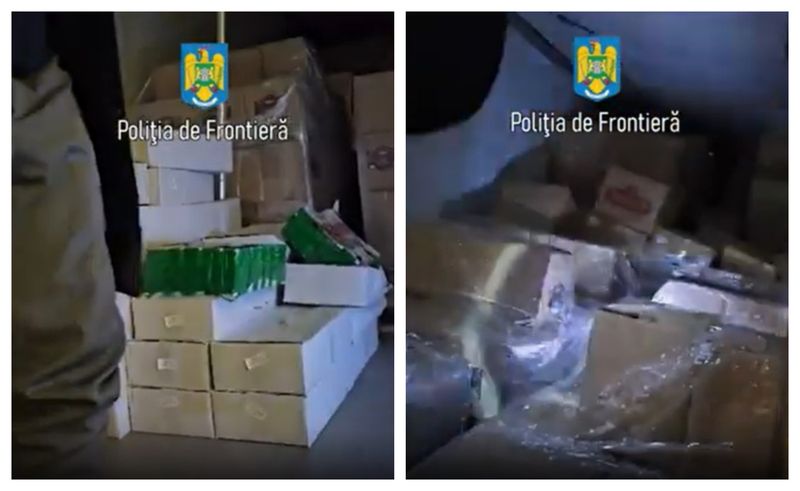 Migranți camion frigorific vamă