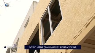 VIDEO - Scandal la Năvodari. O clădire a fost ridicată la doar câțiva centimetri de un bloc