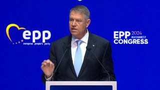 VIDEO. Klaus Iohannis, discurs în congresul PPE de la București. "Ucrainenii sunt în tranşee şi depind de ajutorul nostru. Republica Moldova e parte integrantă din UE"