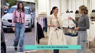 VIDEO- "Tu dai moda", cu Gabriela Ghizel. Ce geci purtăm primăvara?