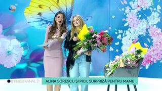 VIDEO- La mulți ani, femei! Alina Sorescu și Picii, surpriză muzicală pentru toate mamele