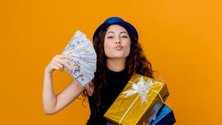 fata cu noroc la bani