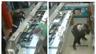 Angajat atac topor București