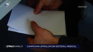 VIDEO- Campiona șpăgilor din sistemul medical. Cine este medicul psihiatru, de la de la Spitalul Județean Pitești?