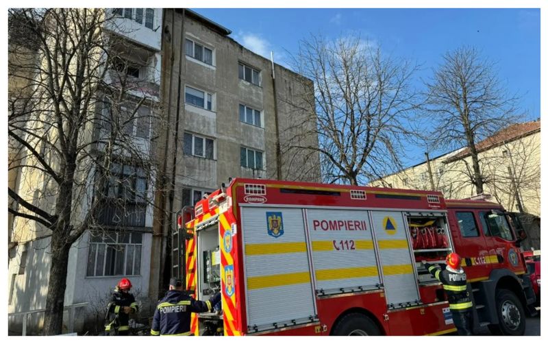 Explozie bloc Botosani